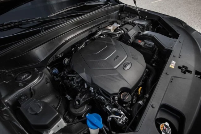 (Động cơ V6 3.8L trên chiếc Kia Telluride 2020)